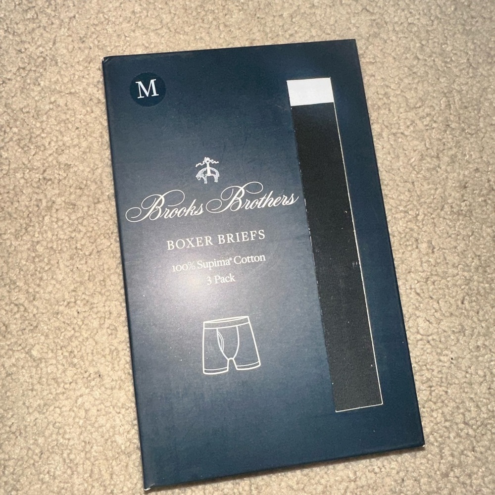 $42 Brooks Brothers Men's Briefs Underwear Large 3 Pack 100% Supima Cotton